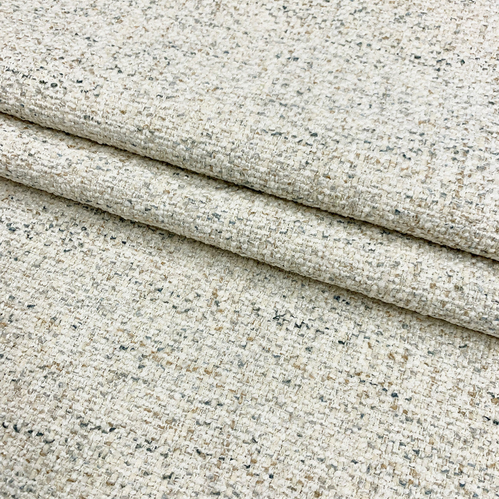 Tweedy Oatmeal by Magnolia Fabric - 100% Poly China 50,000+ Horizontal: 0 and Vertical: 0 54" - Fabric Carolina -