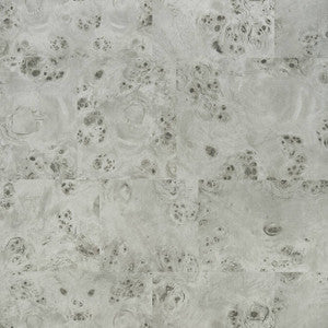 Burlwood Block Charcoal TWW273 by Thibaut Wallpaper