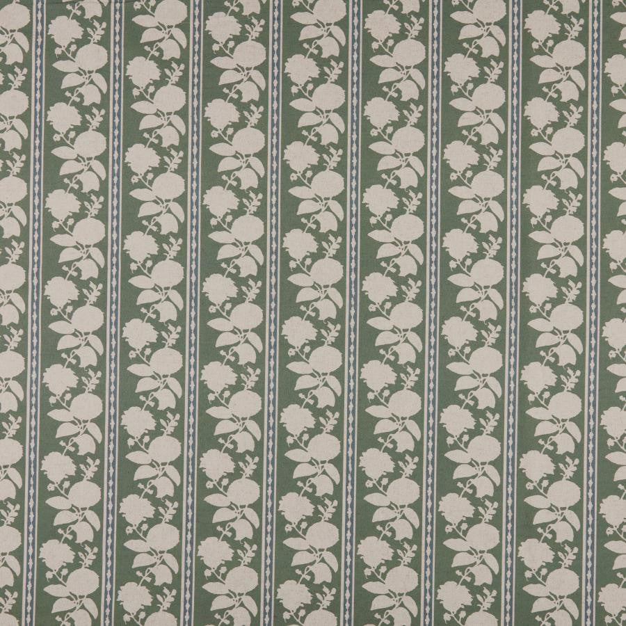 Tetbury # 504 Pine by Maxwell Designer Fabric Print Gallery Iii 85% COTTON
15% LINEN SPAIN V-9.1" H-7.9" 54" - Swanky Fabrics -