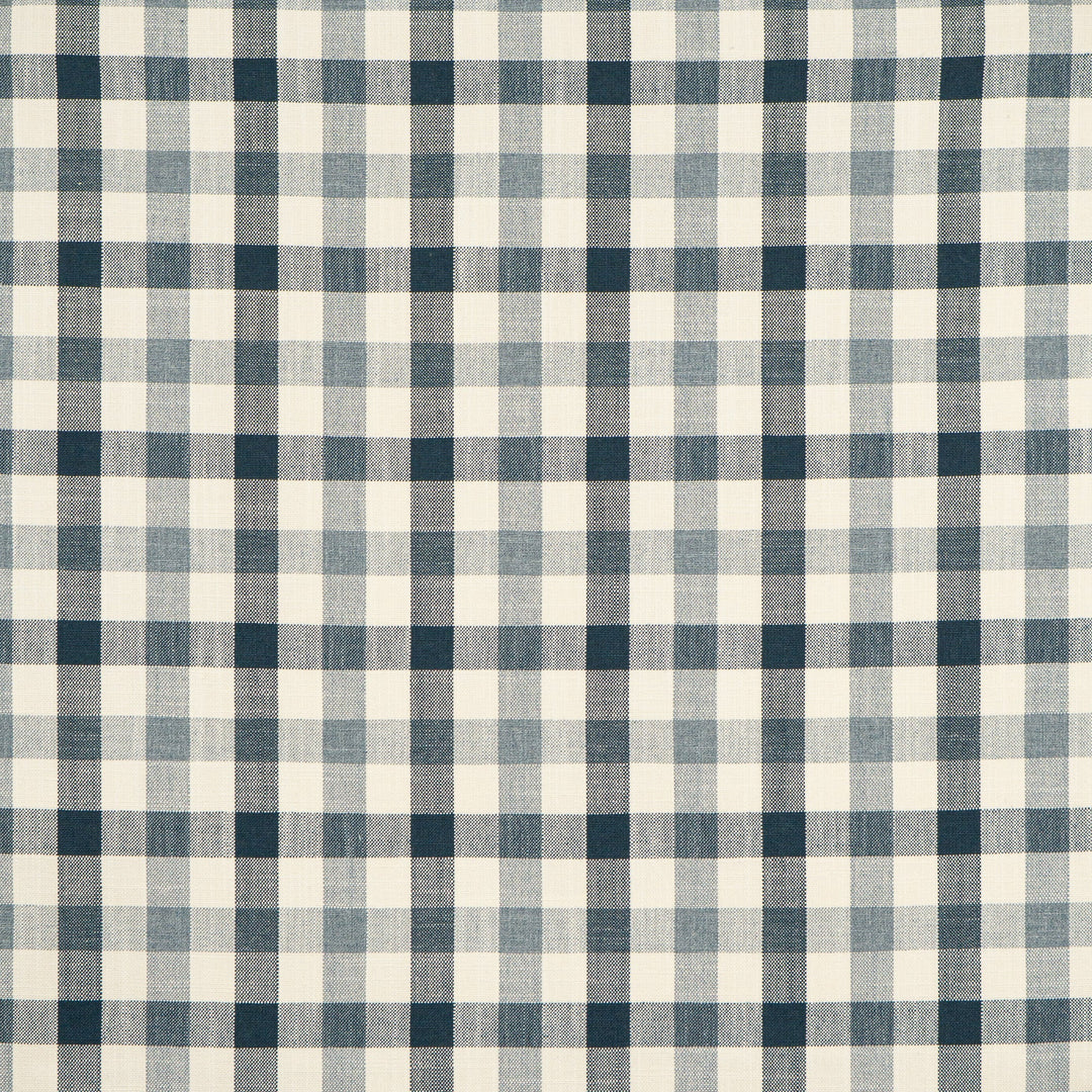 Tahoe # 752 Vintage Blue by Maxwell Designer Fabric Stripes & Checks Iv 75% COTTON 25% POLYESTER INDIA V-2.8" H- 2.7" 56" - Swanky Fabrics -