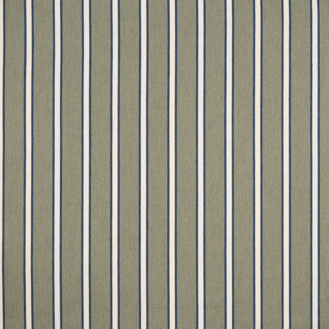 Tahoma # 709 Ivy by Maxwell Designer Fabric Stripes & Checks Iv 82% COTTON 18% POLYESTER INDIA H-1.5" 55" - Swanky Fabrics -