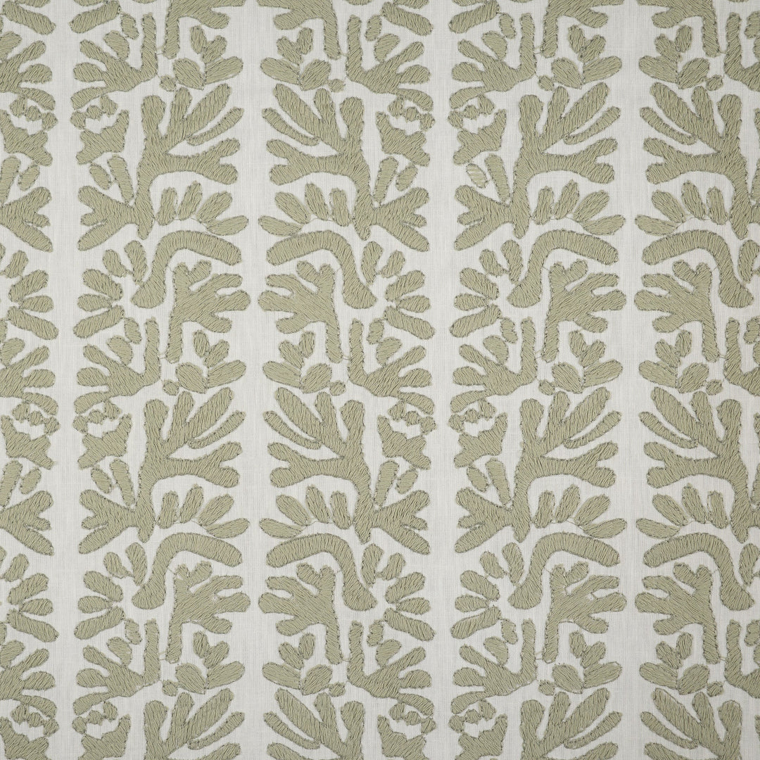 Tilly # 608 Rosemary by Maxwell Designer Fabric Color Theory-Vol. X Juniper BASE:52% POLYESTER 48% COTTON EMB:100% COTTON INDIA V-6.3" H-7.9" BASE:53" EMB:52" - Swanky Fabrics -