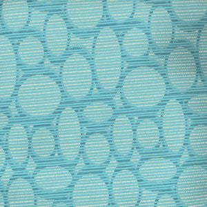 Tyra Turquoise 65 by Norbar Designer Fabric 81% SOLUTION DYED POLYARCYLIC GERMANY 6 3/4"V 6 3/4"H 54 - Swanky Fabrics -