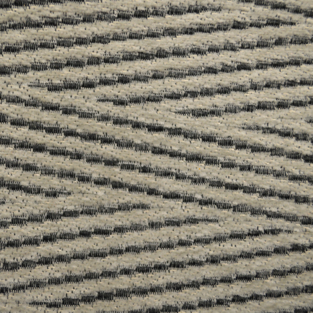 Lifestyle Tailored Charcoal by Europatex Fabric Lifestyle 100% Polyester 5.2" H, 2.4" V 56.00 inches - Fabric Carolina -