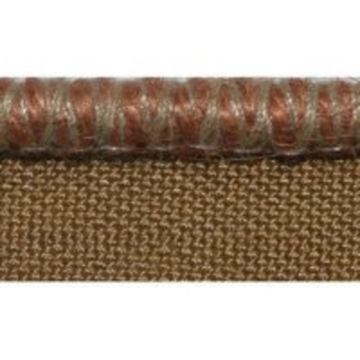 Tamba Rust by Europatex Fabric Tribal Delicates 30% Cotton, 25% Abaca, 25% Linen, 20% Jute 0.25 inches - Fabric Carolina -