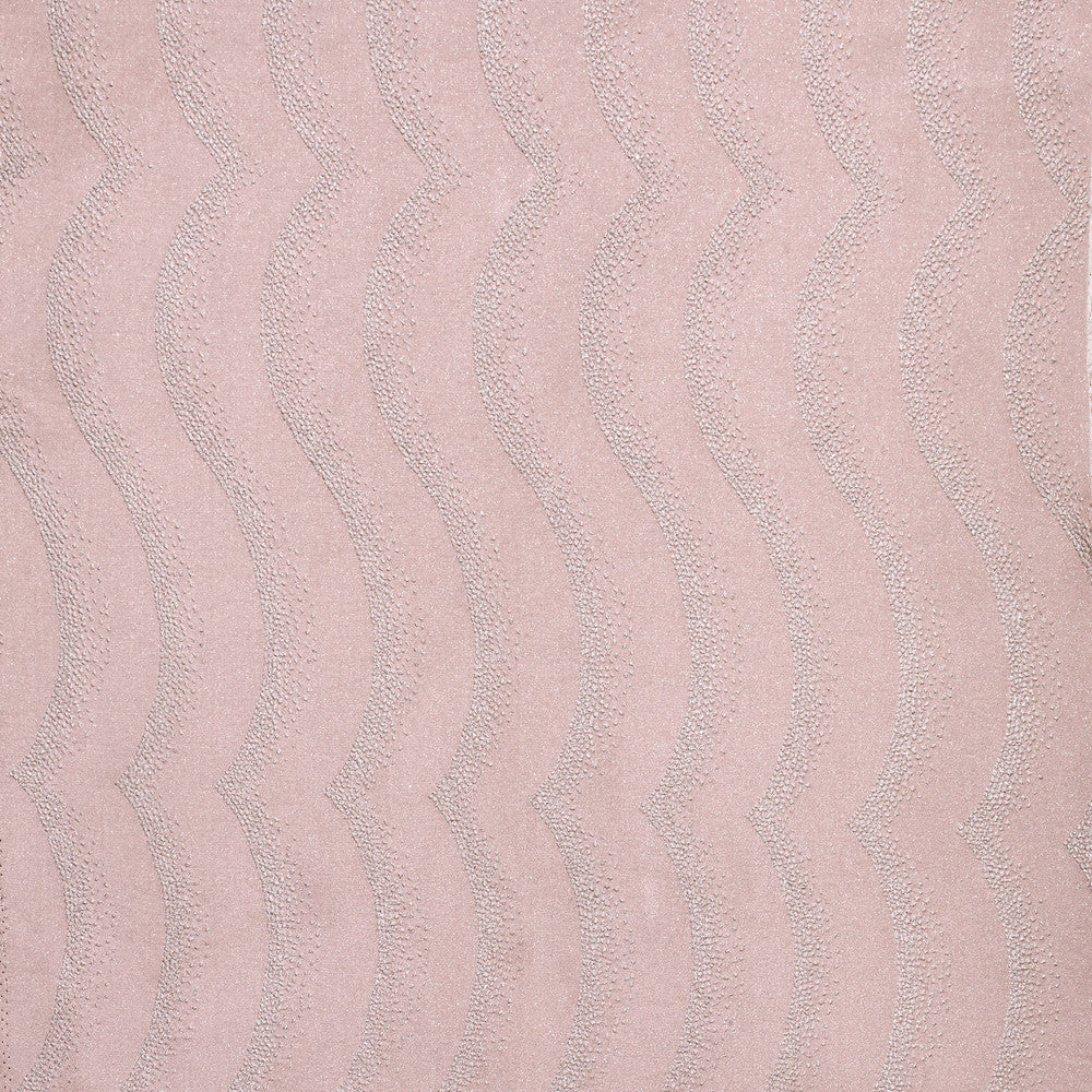 Tariffa Blush by Europatex Designer Fabric Social Affair 100% Polyester China Horizontal: 2.5" and Vertical: 26" 110" - Swanky Fabrics -