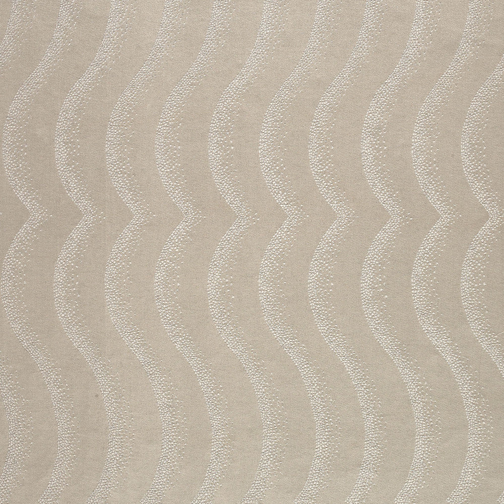 Tariffa Cream by Europatex Fabric Social Affair 100% Polyester China Horizontal: 2.5" and Vertical: 26" 110" - Fabric Carolina -