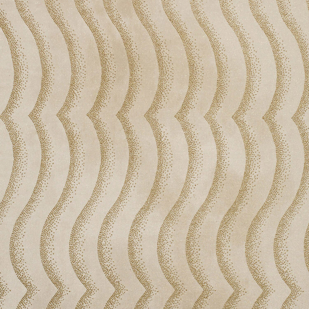 Tariffa Gold by Europatex Fabric A Social Affair 100% Polyester 2.5" H, 26" V 110.00 inches - Fabric Carolina -