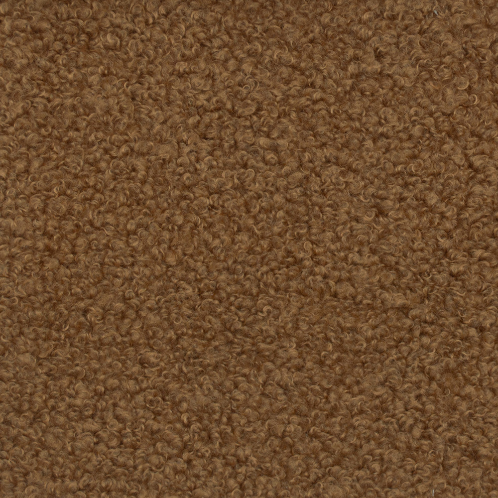 Teddy Caramel by Europatex Designer Fabric Teddy 100% Polyester 0.00" 57.00 inches - Swanky Fabrics -