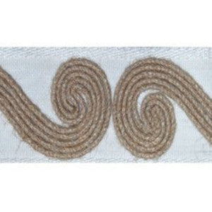 Togo White by Europatex Fabric