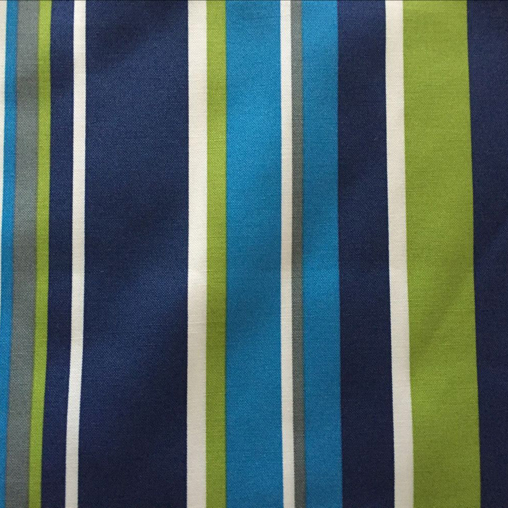 Topanga Stripe Multi by Europatex Fabric Outdoor 100% Polyester China 20,000 Double Rubs Horizontal: 15" and Vertical: N/A 54" - Fabric Carolina -