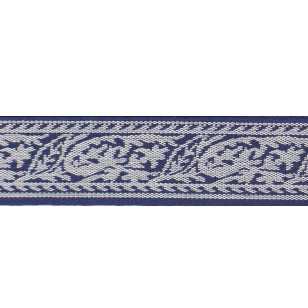 Triton Navy by Europatex Fabric Sirenia 50% Viscose, 50% Cotton 2.00 inches - Fabric Carolina -