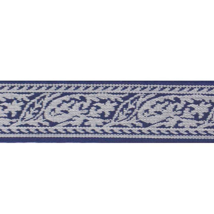 Triton Navy by Europatex Fabric Sirenia 50% Viscose, 50% Cotton 2.00 inches - Fabric Carolina -
