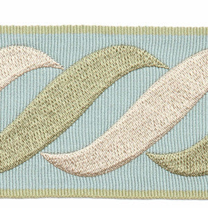Tromello Aqua by Europatex Fabric