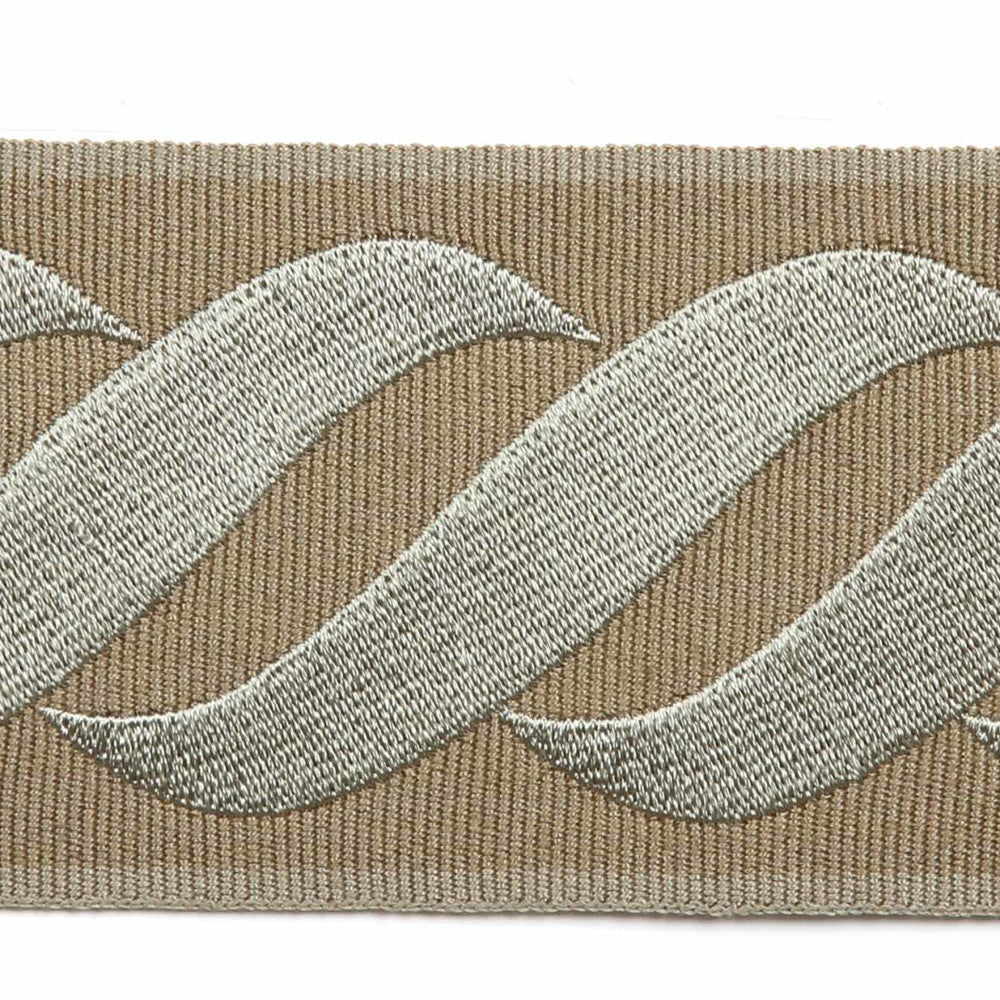 Tromello Jute by Europatex Designer Fabric Tapes Galore 100% Polyester 1.50" 2.25 inches - Swanky Fabrics -