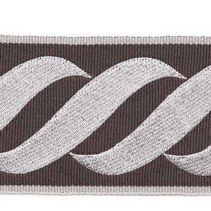 Tromello Silver by Europatex Fabric