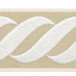 Tromello Wheat by Europatex Fabric