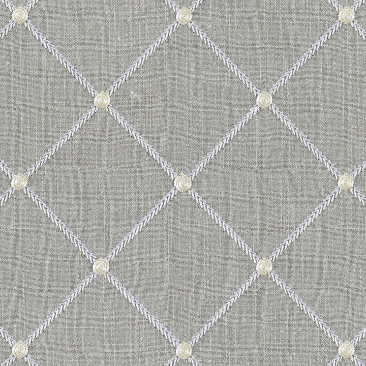 Socrates Tundra Chinchilla by Europatex Designer Fabric Socrates 20% Linen, 45% Viscose, 35% Polyester 5.1" H, 5.1" V 56.00 inches - Swanky Fabrics -