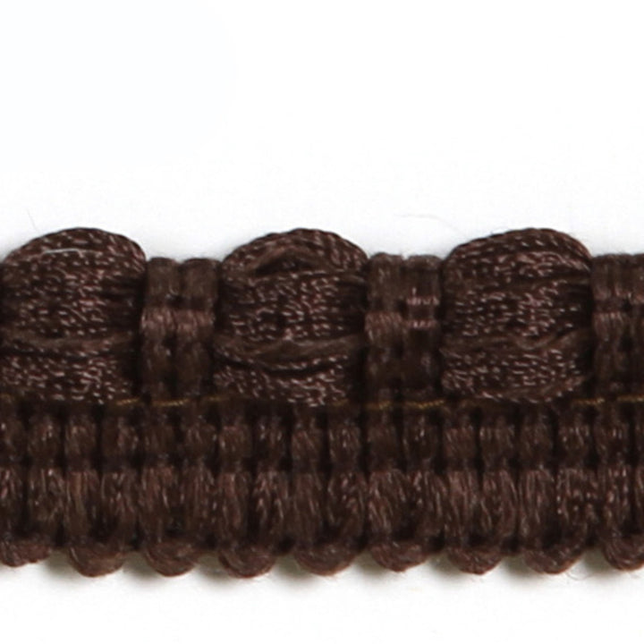 Turku Brown by Europatex Fabric Helsinki 100% Polyester 0.25 inches - Fabric Carolina -
