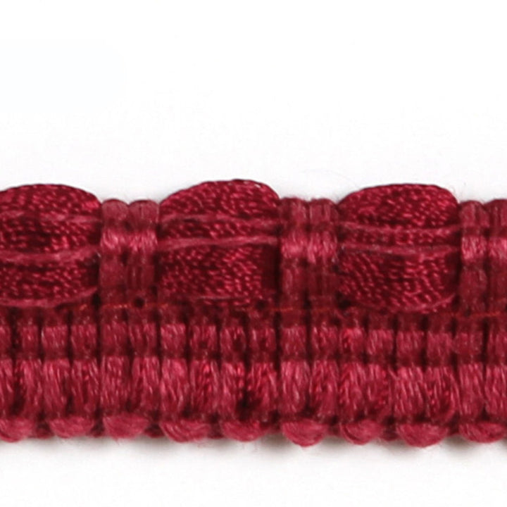 Turku Cranberry by Europatex Fabric Helsinki 100% Polyester 0.25 inches - Fabric Carolina -
