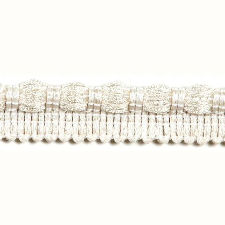 Turku Ivory by Europatex Fabric Helsinki 100% Polyester 0.25 inches - Fabric Carolina -