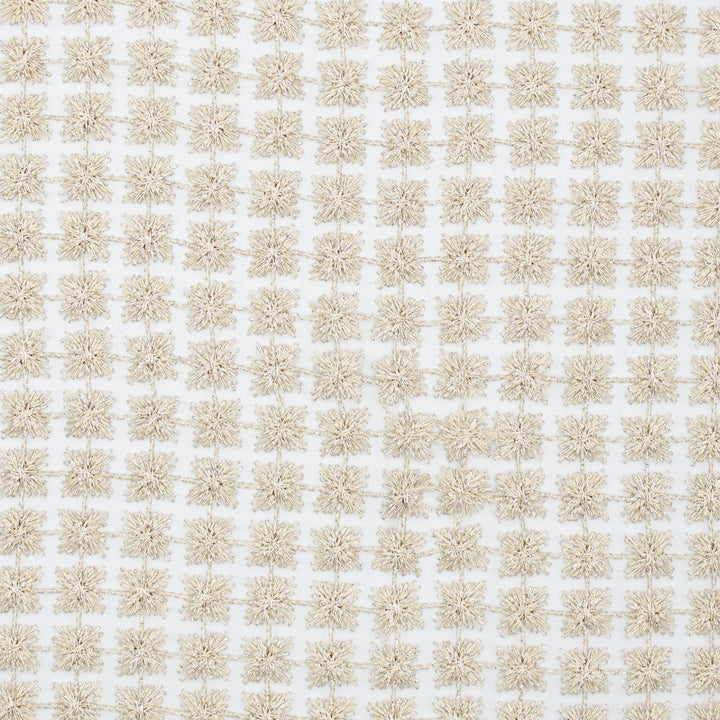 Twinkle Cream by Europatex Fabric Daphne & Twinkle 100% Polyester 01.00" H, 01.00" V 110.00 inches - Fabric Carolina -