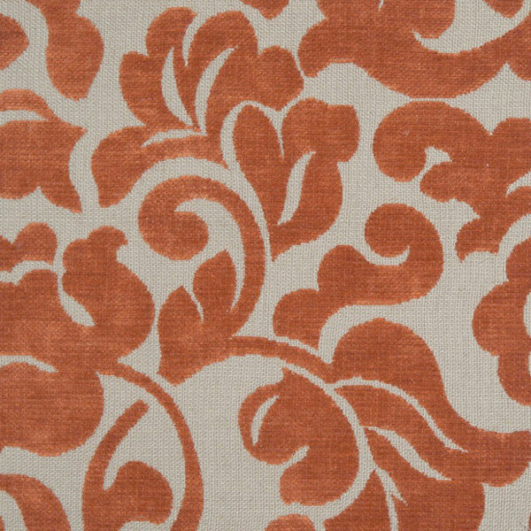 Uppland # 1 Paprika by Maxwell Fabric 52% VISCOSE 19% ACRYLIC
17% POLYESTER 12% LINEN TURKEY </p><p>Repeat: Horizontal: H-13.7 and Vertical: V-27.4 54.3" - Fabric Carolina -