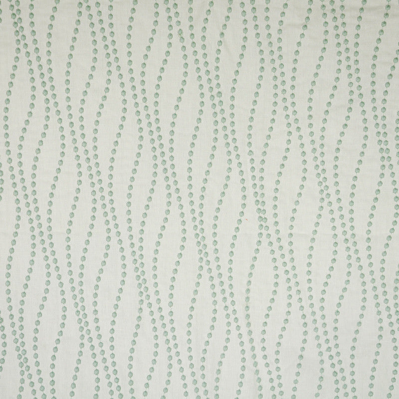 Undulation # 5 Spanish Moss by Maxwell Fabric TELAFINA SEASON VIII 52% LINEN/48% COTTON INDIA See sample </p><p>Repeat: Horizontal: 3.5" and Vertical: 7.9" 54"EMB.52" - Fabric Carolina -