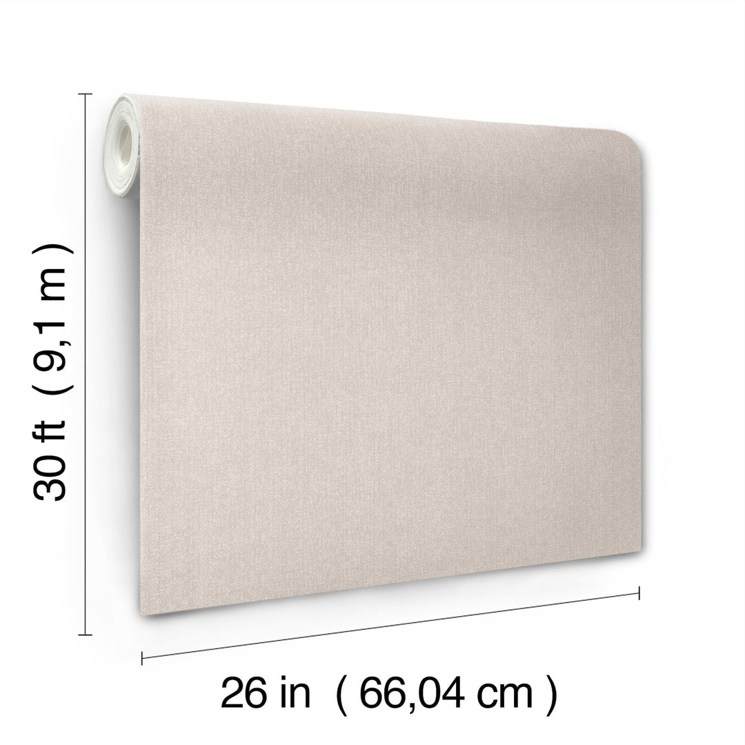 Purl One Pebble Wallpaper by York Wallcoverings Designer