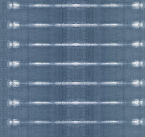 Resound Indigo Wallpaper by York Wallcoverings