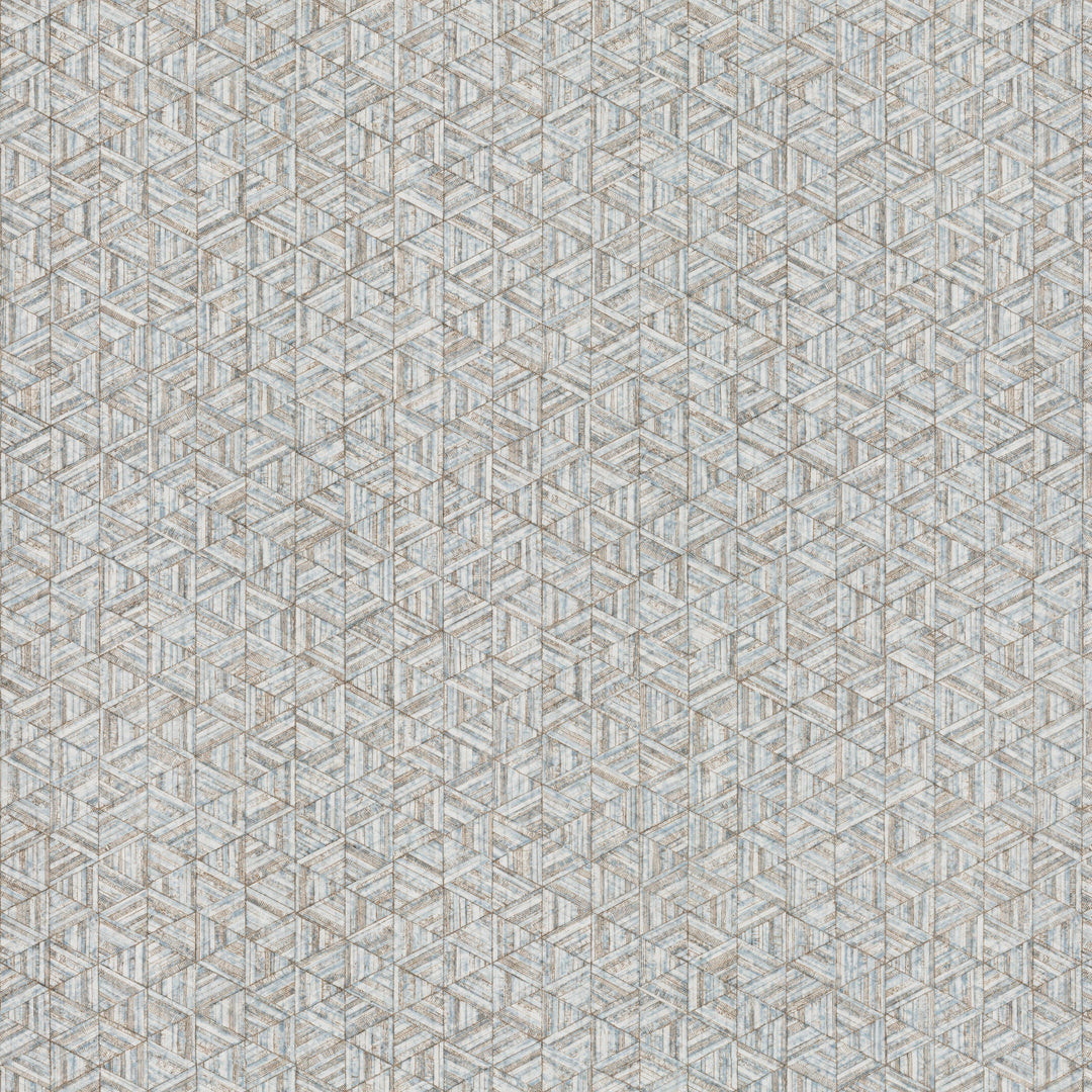 Rune Pewter Wallpaper by York Wallcoverings Designer