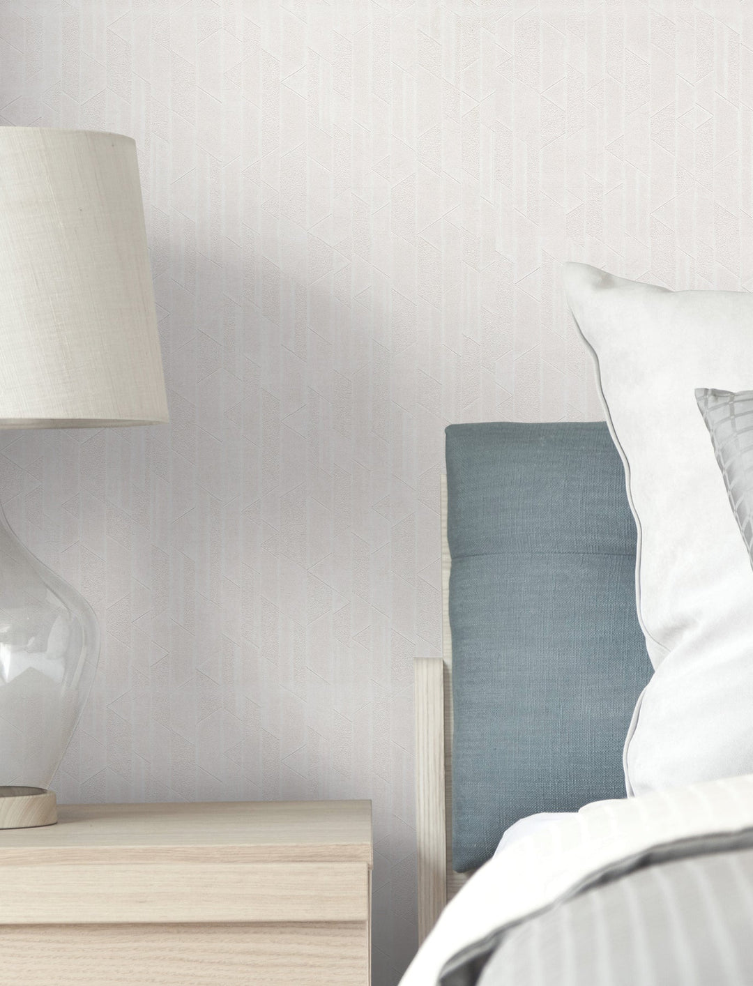 Verge Alabaster Wallpaper by York Wallcoverings Designer