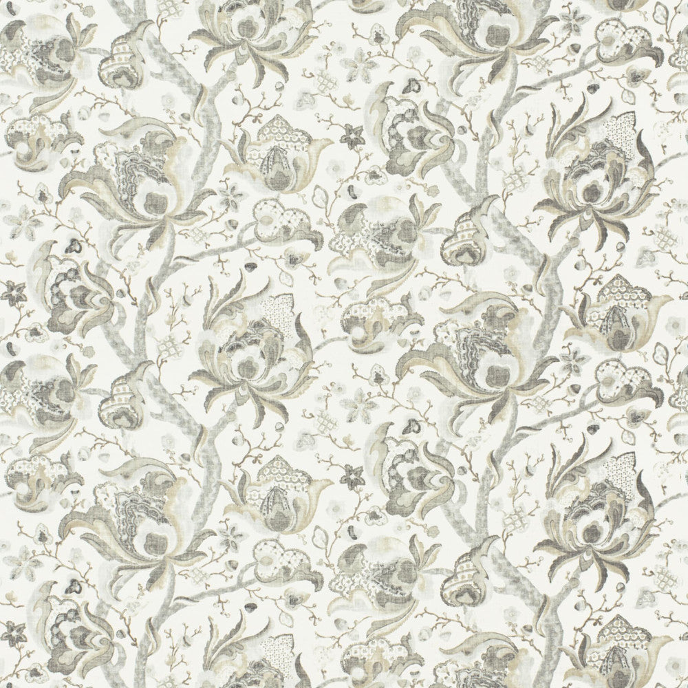Udall 1 Stone by Stout Fabric RAINBOW LIBRARY DOVE/CHARCOAL 45%SVI 55%LIN USA MARTINDALE WEAR TEST (50 000 CIRCULAR RUBS) Horizontal: 27.000 and Vertical: 27.000 54 in - Fabric Carolina -