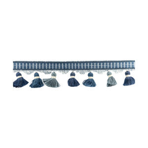 Ulster Tassel Fringe 1 Teal by Stout Trim