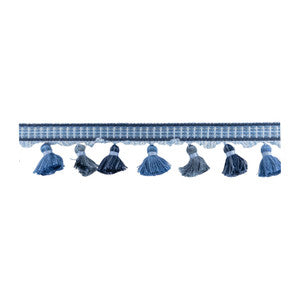 Ulster Tassel Fringe 2 Denim by Stout Trim