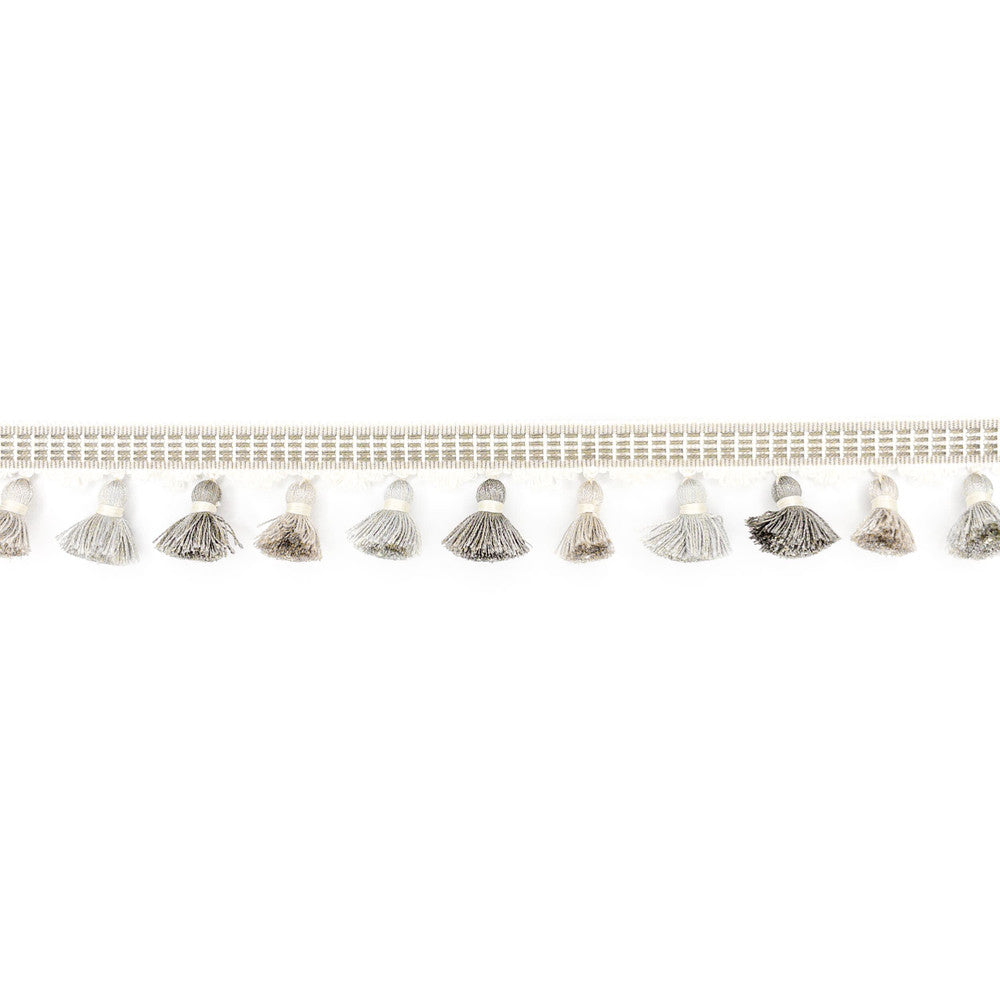 Ulster Tassel Fringe 7 Mushroom by Stout Trim Stout Trim Ulster Tassel Fringe 7 MushroomTrim NEW TRADITIONS TRIM 89%SVI 11%POL CHINA </p><p>Repeat: H: 3.000, V: 0.000 1.5 in - Fabric Carolina -