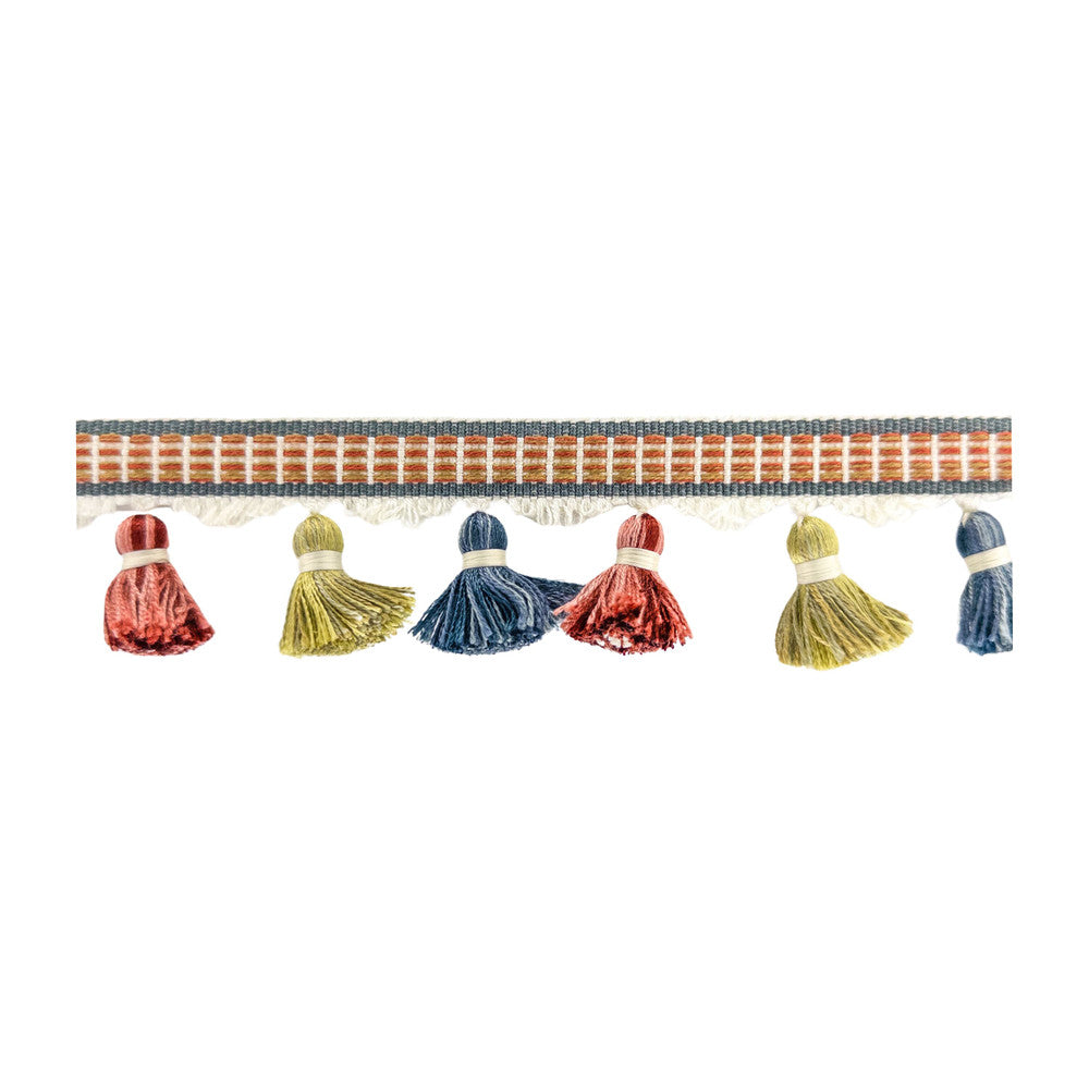 Ulster Tassel Fringe 8 Jewel by Stout Trim Stout Trim Ulster Tassel Fringe 8 JewelTrim NEW TRADITIONS TRIM 89%SVI 11%POL CHINA </p><p>Repeat: H: 3.000, V: 0.000 1.5 in - Fabric Carolina -