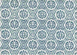 Union Old Blue by Norbar Fabric