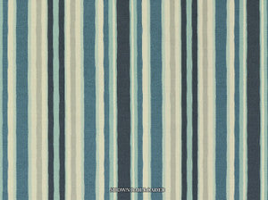 Unique Stripe 593 Indigo by Covington Fabric