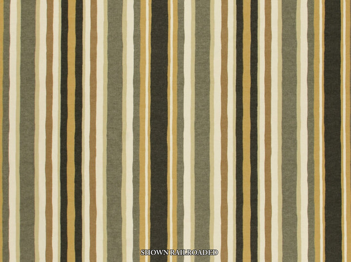 Unique Stripe 94 Ash by Covington Fabric 100% COTTON DUCK Various 50000+ Horizontal: 12.25 and Vertical: 0 56 - Fabric Carolina -