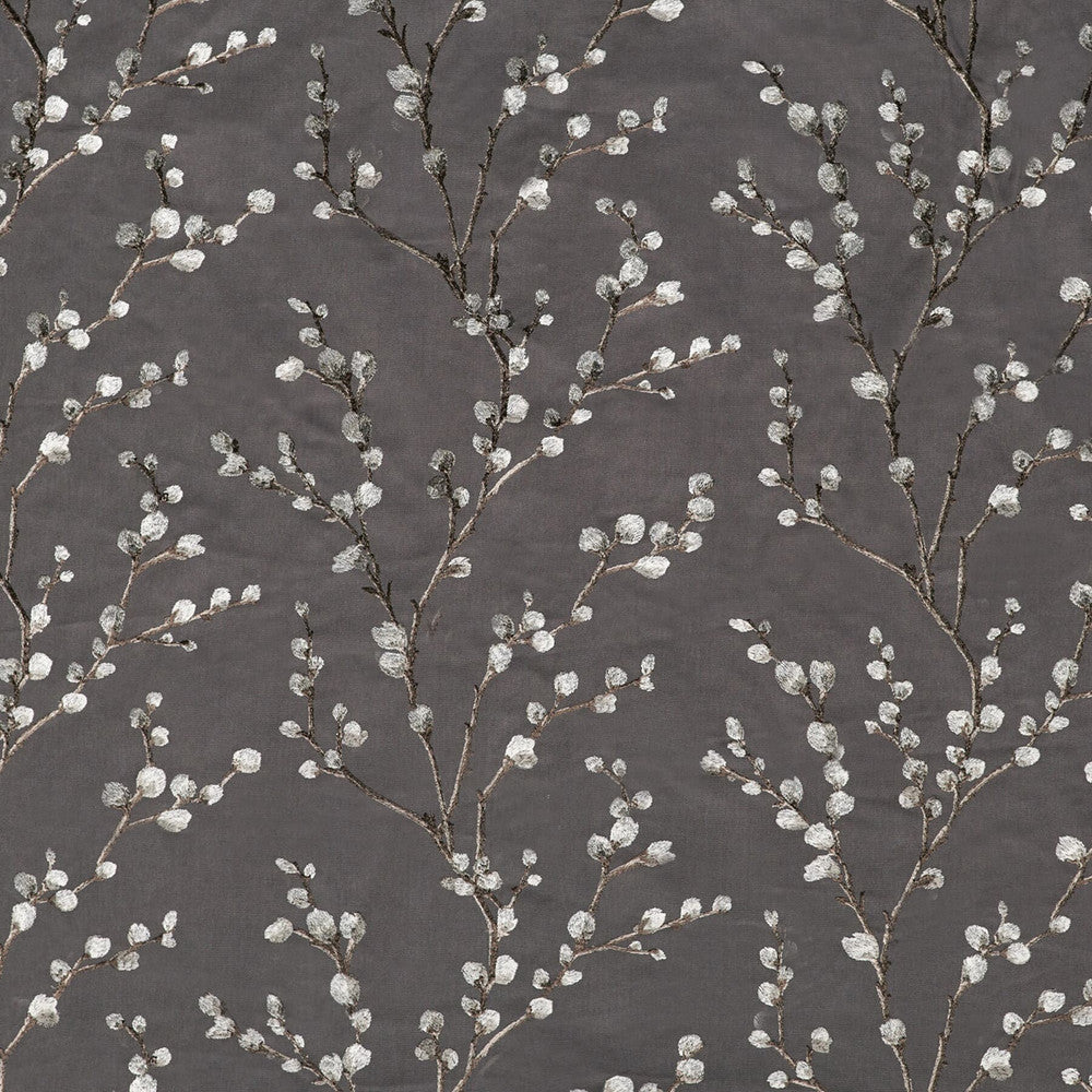Unreal 4 Pewter by Marcus William Fabric KAI/MARCUS WILLIAM IMELDA 77%COT 17%SVI 6%POL %BEMB INDIA Horizontal: 25.5 and Vertical: 15.375 51 in - Fabric Carolina -