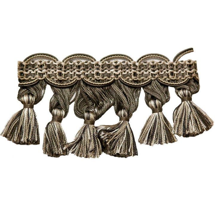 Unveil 3 Mushroom by Stout Trim AMBIANCE TRIM 73%SVI 14%ACR 10%COT 3%POL CHINA </p><p>Repeat: 0 3.25 in - Fabric Carolina -