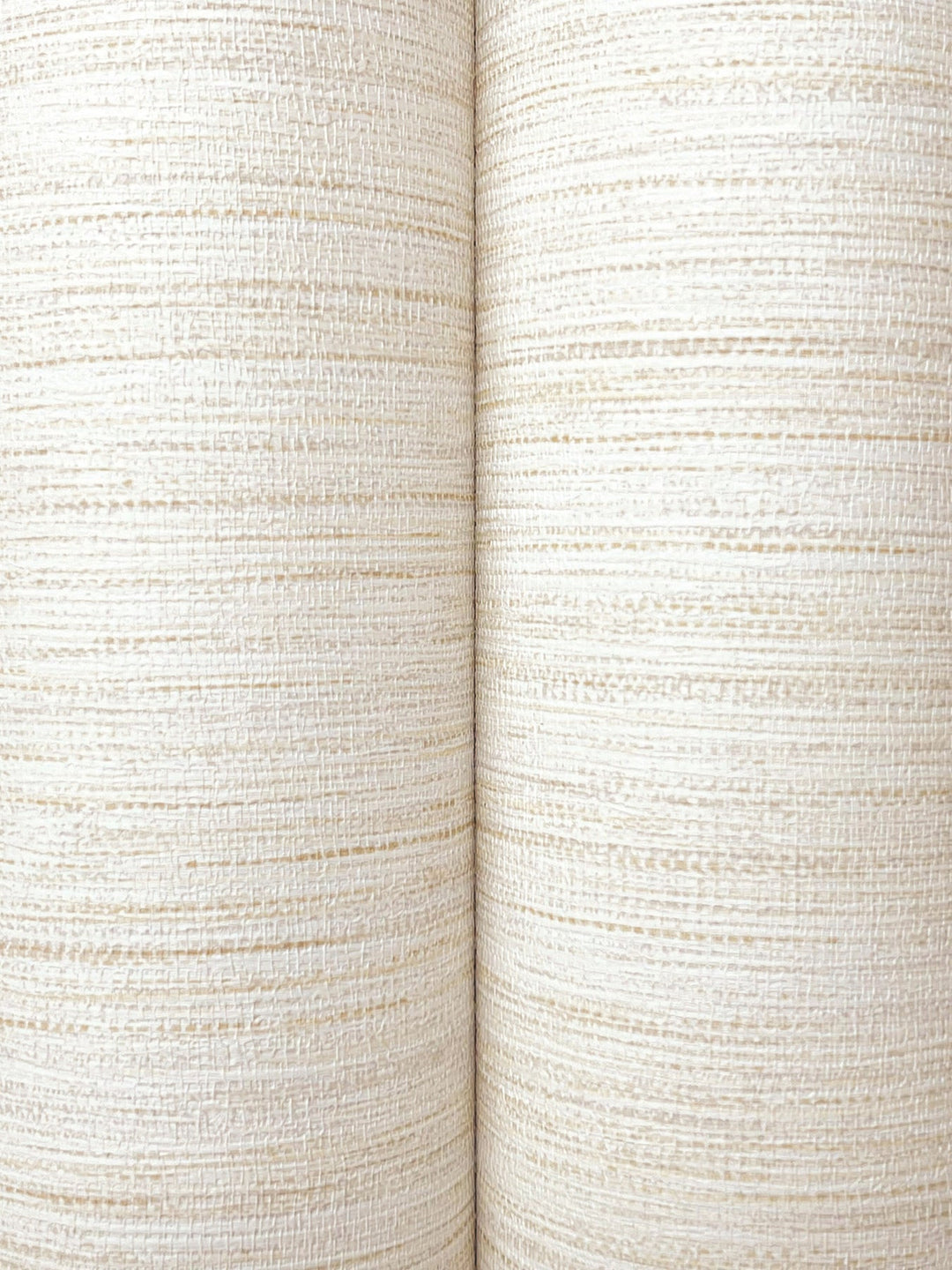Mystic Eggshell Faux Grasscloth Wallpaper by York Wallcoverings Designer