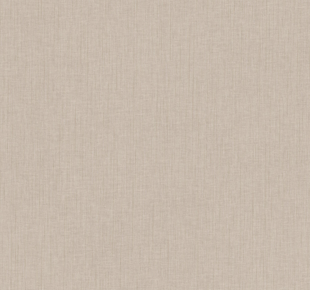 Silk Spun Light Brown Tactile Stripe Wallpaper by York Wallcoverings Designer