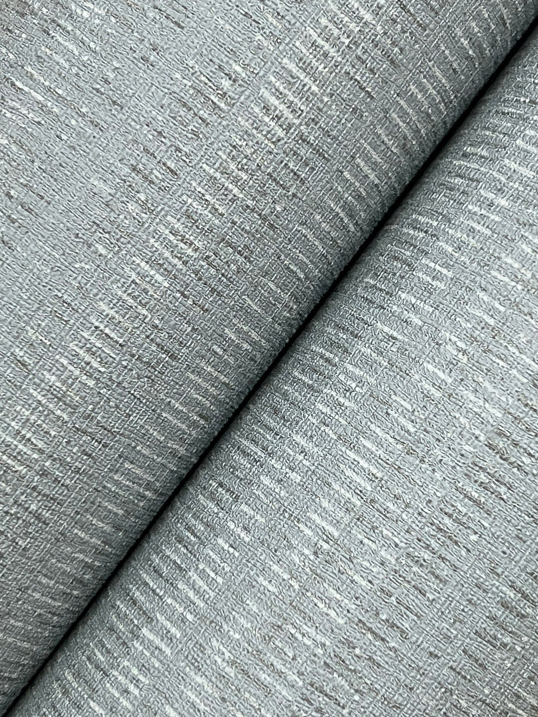 Line In The Sand Light Blue Woven Stripe Wallpaper by York Wallcoverings Designer