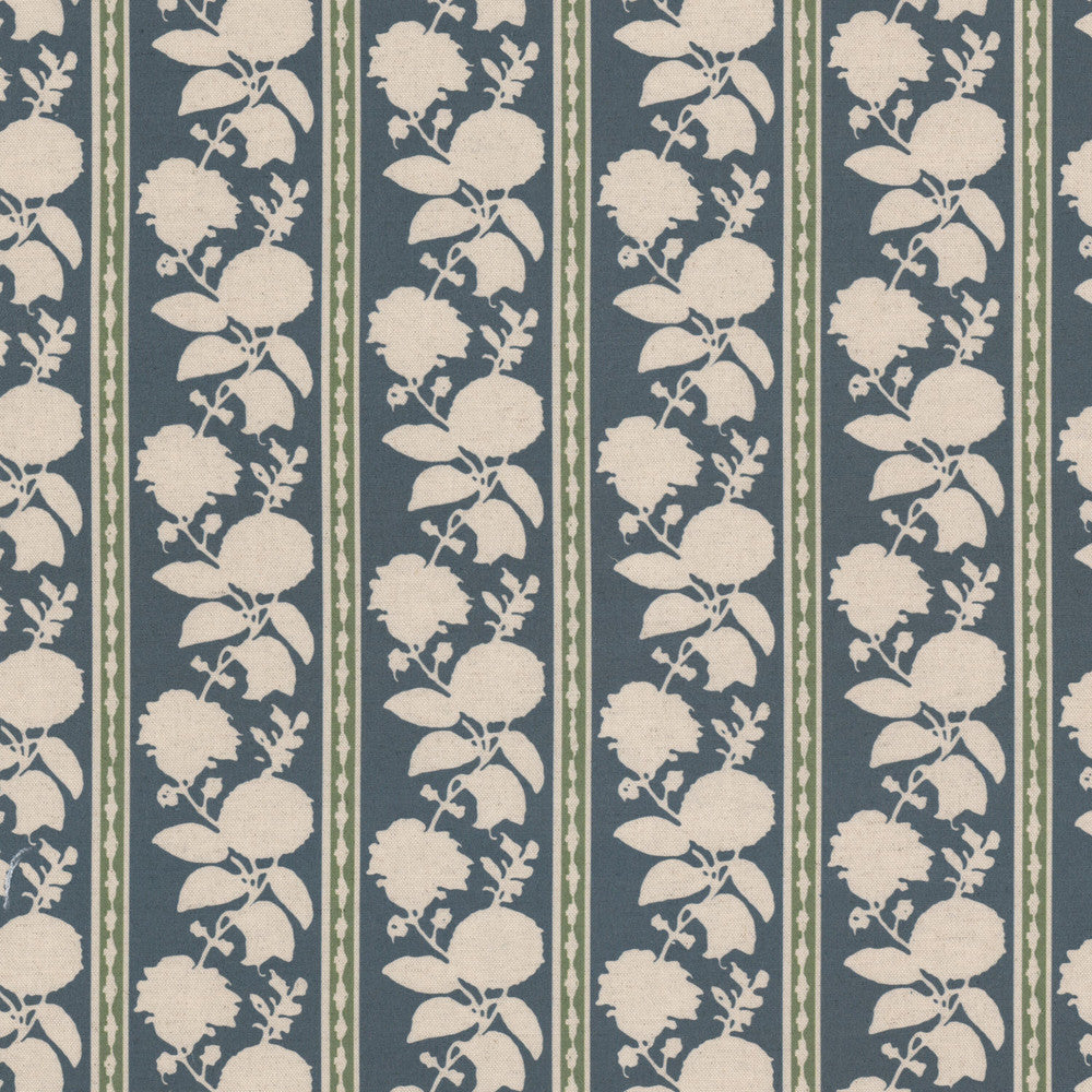 Uxbridge 1 Dresden by Stout Fabric Stout Fabric Uxbridge 1 DresdenFabric Rainbow Library Federal/Baltic 85%Cot 15%Lin Spain </p><p>Repeat: H: 7.875, V: 0 54 in - Fabric Carolina -