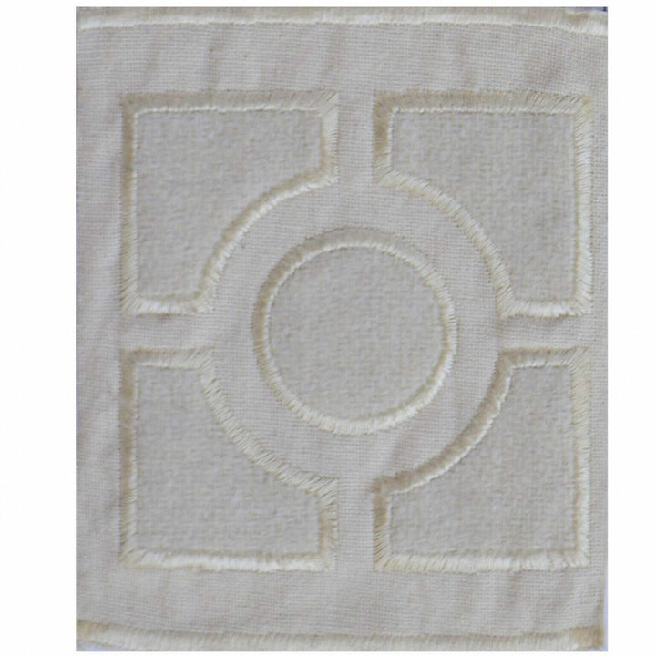 Urban Ivory by Europatex Designer Fabric Loft Collection 100% Polyester 5.00 inches - Swanky Fabrics -