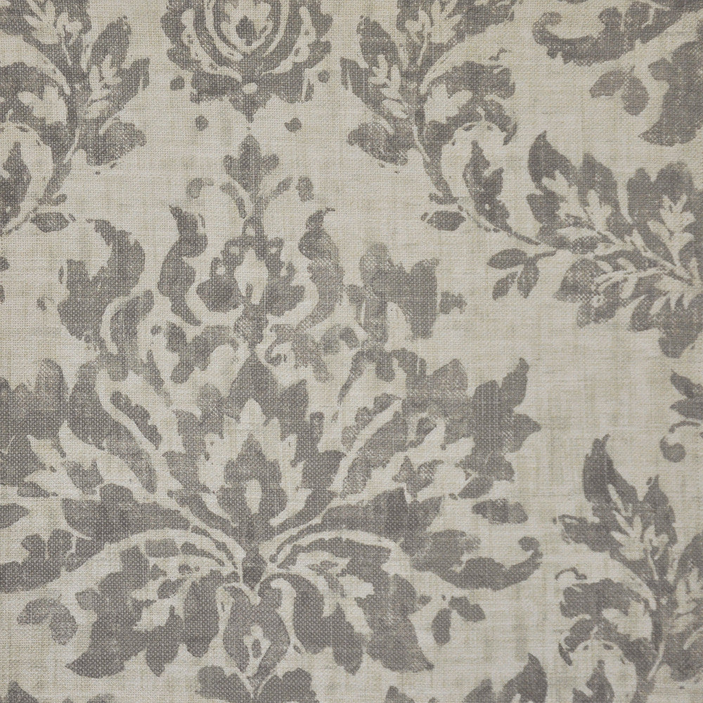Verbena # 110 Platinum by Maxwell Fabric COLOR WAVES-NEUTRAL TERRITORY 75% COTTON 25% LINEN PAKISTAN </p><p>Repeat: Horizontal: H-21.2 and Vertical: V-24.75 54" - Fabric Carolina -