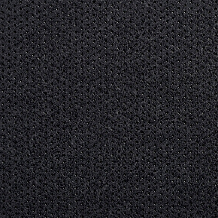V129 Black Perforated by Charlotte Fabric Value Vinyl 100% Vinyl, 29oz. Lead Free Asia Exceeds 100,000 Wyzenbeek Rubs (Heavy Duty) No Repeat 54 Inches - Fabric Carolina -