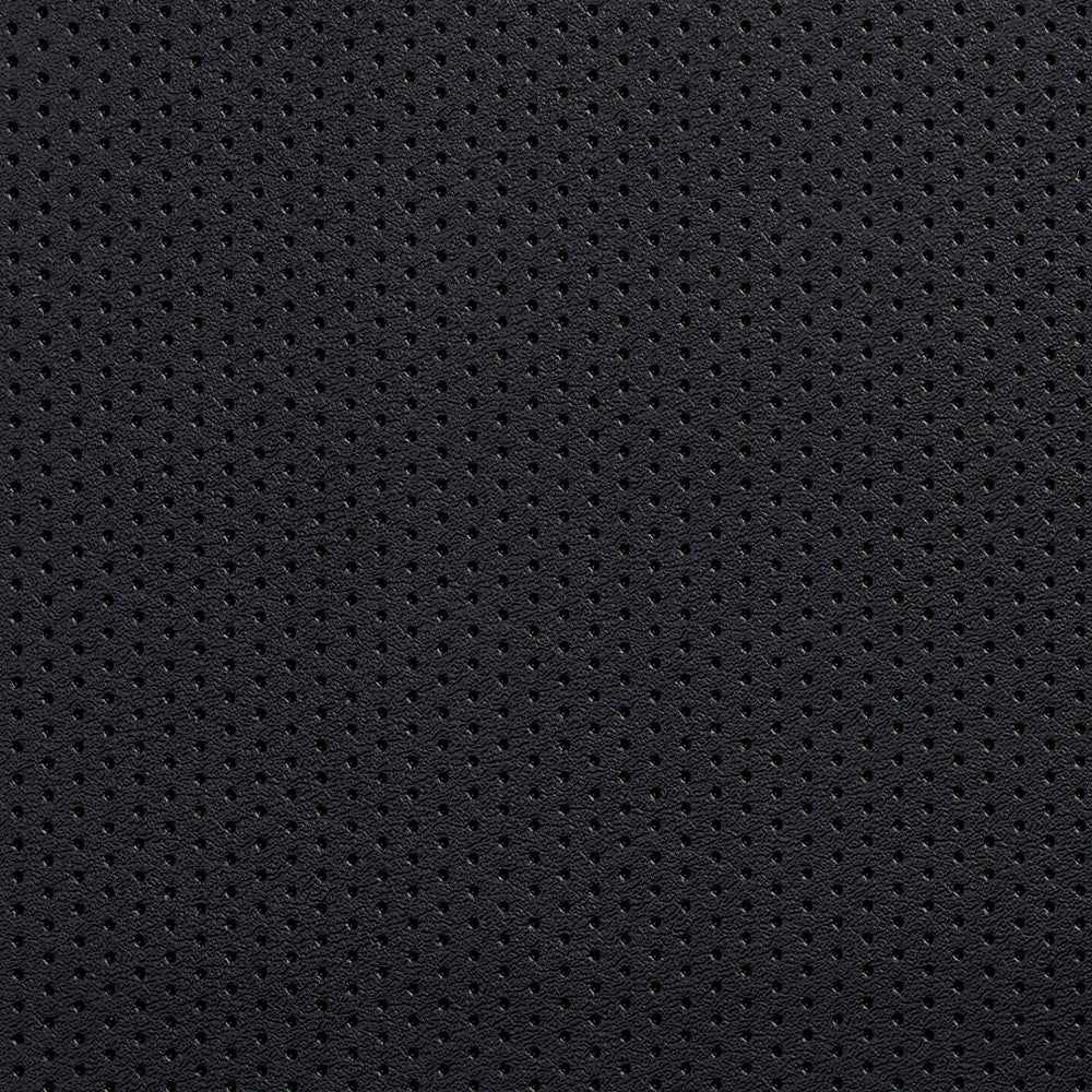 V129 Black Perforated by Charlotte Fabric Value Vinyl 100% Vinyl, 29oz. Lead Free Asia Exceeds 100,000 Wyzenbeek Rubs (Heavy Duty) No Repeat 54 Inches - Fabric Carolina -
